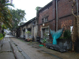 20100216雨景2010年文化資產總處接管時期台中20號倉庫藝術特區藝術村