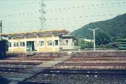 台中港火車站底片影像