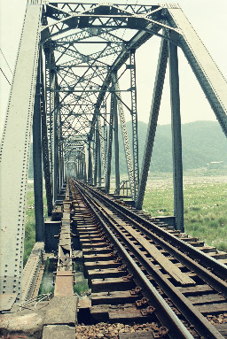 山線鐵路勝興-泰安底片影像