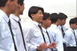 嶺東中學資訊科軍訓課志宏教官老照片時光機