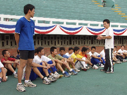 大豐裝訂田徑隊訓練20020818台灣體育運動大學運動攝影