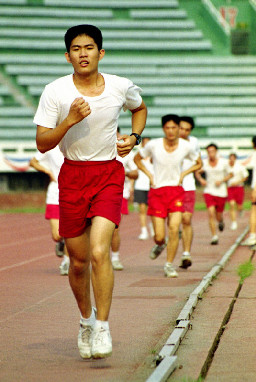 阿兵哥體能測驗(台中體育場)台灣體育運動大學運動攝影