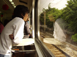 PP自強號餐車台灣鐵路旅遊攝影