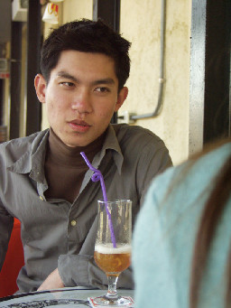聊天表情(1)2002-12-15咖啡廳攝影拍照2000年至2003年橘園經營時期台中20號倉庫藝術特區藝術村