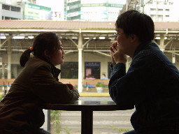 聊天表情(2)2002-12-08咖啡廳攝影拍照2000年至2003年橘園經營時期台中20號倉庫藝術特區藝術村