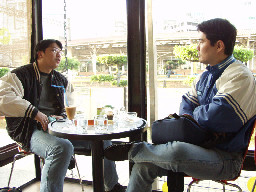 聊天表情(3)2002-09-07咖啡廳攝影拍照2000年至2003年橘園經營時期台中20號倉庫藝術特區藝術村