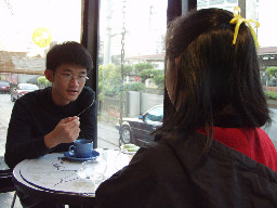 聊天表情2002-12-14咖啡廳攝影拍照2000年至2003年橘園經營時期台中20號倉庫藝術特區藝術村