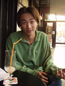 蔡錫明(阿蔡)2002-12-08咖啡廳攝影拍照2000年至2003年橘園經營時期台中20號倉庫藝術特區藝術村