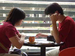 白天的咖啡廳景緻2000年至2003年橘園經營時期台中20號倉庫藝術特區藝術村