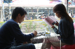 聊天表情(1)2005-12-11咖啡廳攝影拍照2003年至2006年加崙工作室(大開劇團)時期台中20號倉庫藝術特區藝術村