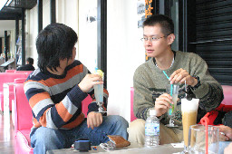 聊天表情(2)2005-12-11咖啡廳攝影拍照2003年至2006年加崙工作室(大開劇團)時期台中20號倉庫藝術特區藝術村