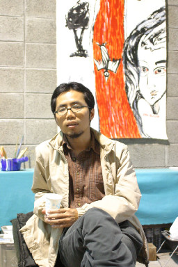 鍾明燕2003年至2006年加崙工作室(大開劇團)時期台中20號倉庫藝術特區藝術村