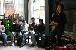 第六屆駐站藝術家座談2006-2009年橘園經營時期台中20號倉庫藝術特區藝術村