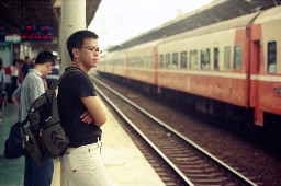 台中火車站底片影像