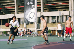 夏天籃球場系列-1夏天的籃球場(台中體育場)台灣體育運動大學運動攝影