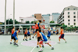 激鬥籃球系列4(假日籃球賽)夏天的籃球場(台中體育場)台灣體育運動大學運動攝影