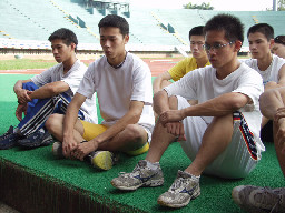 大豐裝訂田徑隊訓練20030525台灣體育運動大學運動攝影