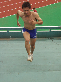大豐裝訂田徑隊訓練20030622台灣體育運動大學運動攝影