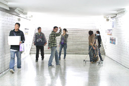 地下道影片拍攝2004-12-25台中火車站台灣鐵路旅遊攝影