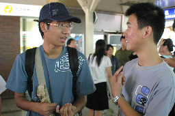 大學迎新2005台中火車站台灣鐵路旅遊攝影