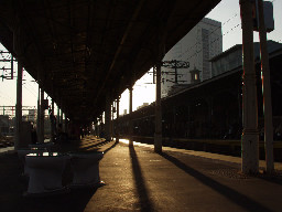 2007-2008月台景物篇台中火車站台灣鐵路旅遊攝影