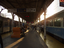 2007-2008月台景物篇台中火車站台灣鐵路旅遊攝影