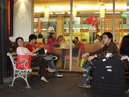 摩斯漢堡月台景物篇台中火車站台灣鐵路旅遊攝影