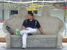 公共藝術-大同國小美術班-偶然與巧合-I區月台景物篇台中火車站台灣鐵路旅遊攝影