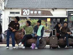 公共藝術-李俊陽月台景物篇台中火車站台灣鐵路旅遊攝影