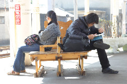 公共藝術-林煌迪-阿貓一族月台景物篇台中火車站台灣鐵路旅遊攝影