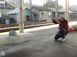 公共藝術-王振瑋-鱷魚月台景物篇台中火車站台灣鐵路旅遊攝影