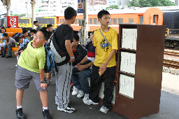 公共藝術-陳明德-座書櫃月台景物篇台中火車站台灣鐵路旅遊攝影