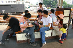 公共藝術-陳明德-座書櫃月台景物篇台中火車站台灣鐵路旅遊攝影