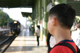 台中市太原火車站山線鐵路台灣鐵路旅遊攝影