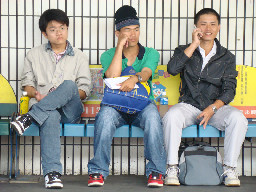 月台旅客2007年彰化火車站台灣鐵路旅遊攝影