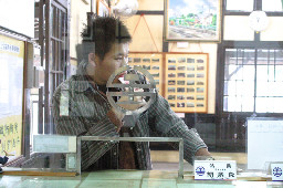 售票口以及站長室追分火車站台灣鐵路旅遊攝影