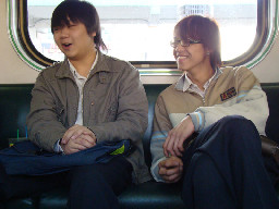 交談的旅客2008電車-區間車台灣鐵路旅遊攝影