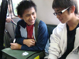 交談的旅客2008電車-區間車台灣鐵路旅遊攝影