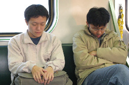 旅客特寫2006電車-區間車台灣鐵路旅遊攝影