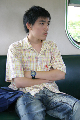 旅客特寫2006電車-區間車台灣鐵路旅遊攝影