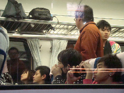 窗戶旁的旅客電車-區間車台灣鐵路旅遊攝影
