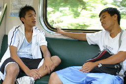 交談旅客(1)2005-07-09街拍帥哥台灣鐵路旅遊攝影