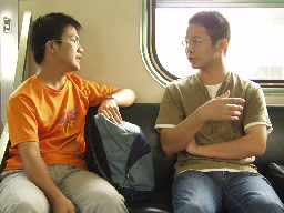 交談的旅客2004-12-06(2)街拍帥哥台灣鐵路旅遊攝影