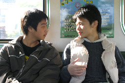 對話旅客(1)2005-12-17街拍帥哥台灣鐵路旅遊攝影