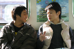 對話旅客(1)2005-12-17街拍帥哥台灣鐵路旅遊攝影