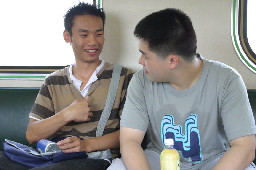 對話旅客(2)2005-07-31街拍帥哥台灣鐵路旅遊攝影