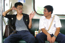 對話旅客2005-08-30街拍帥哥台灣鐵路旅遊攝影