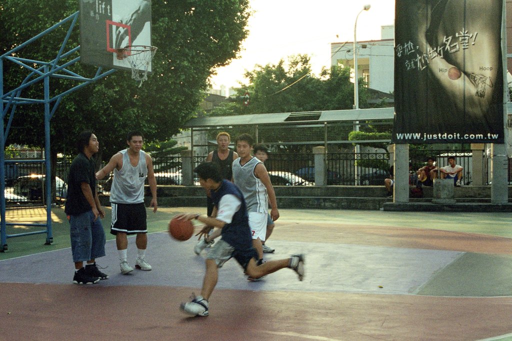 一中街頭運動籃球攝影
