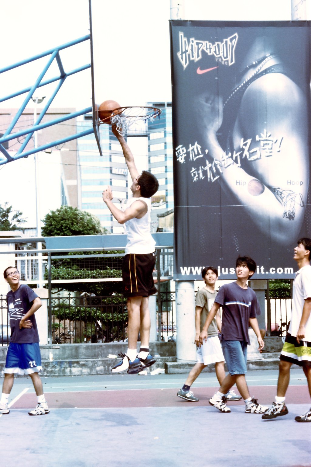 正片籃球運動攝影一中街台中體育場戶外籃球