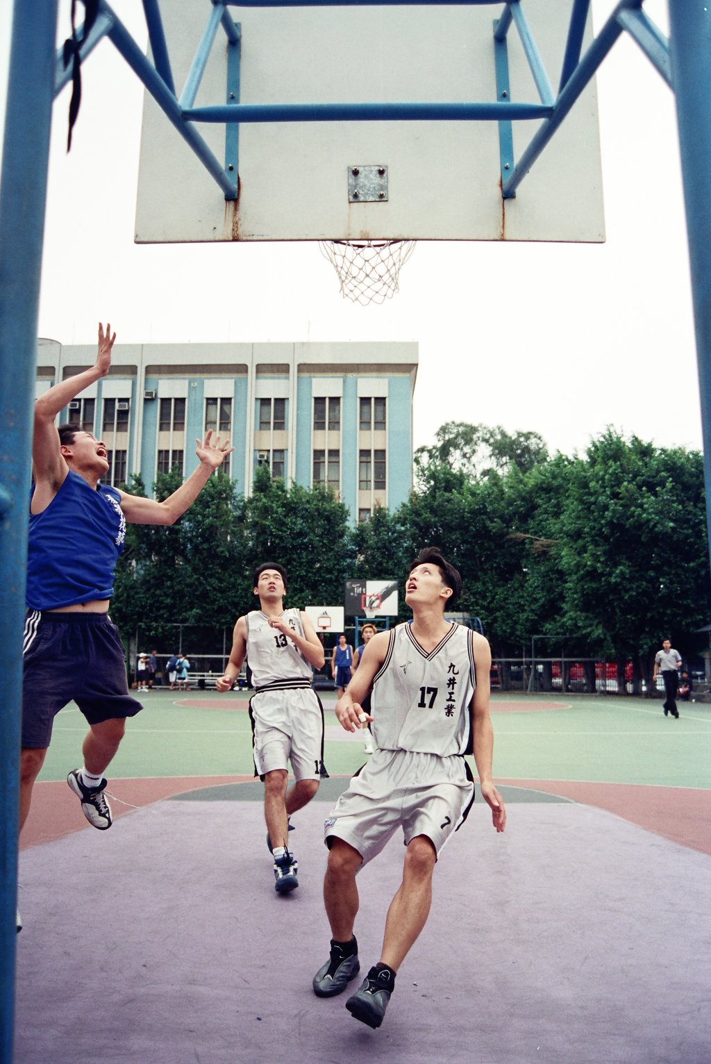 籃球運動攝影一中街街頭籃球賽